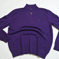 Purple Ralph Lauren 1/4 Zip