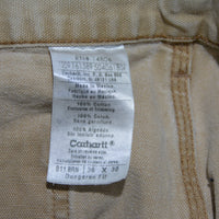 Cream Vintage Carhartt Workpants