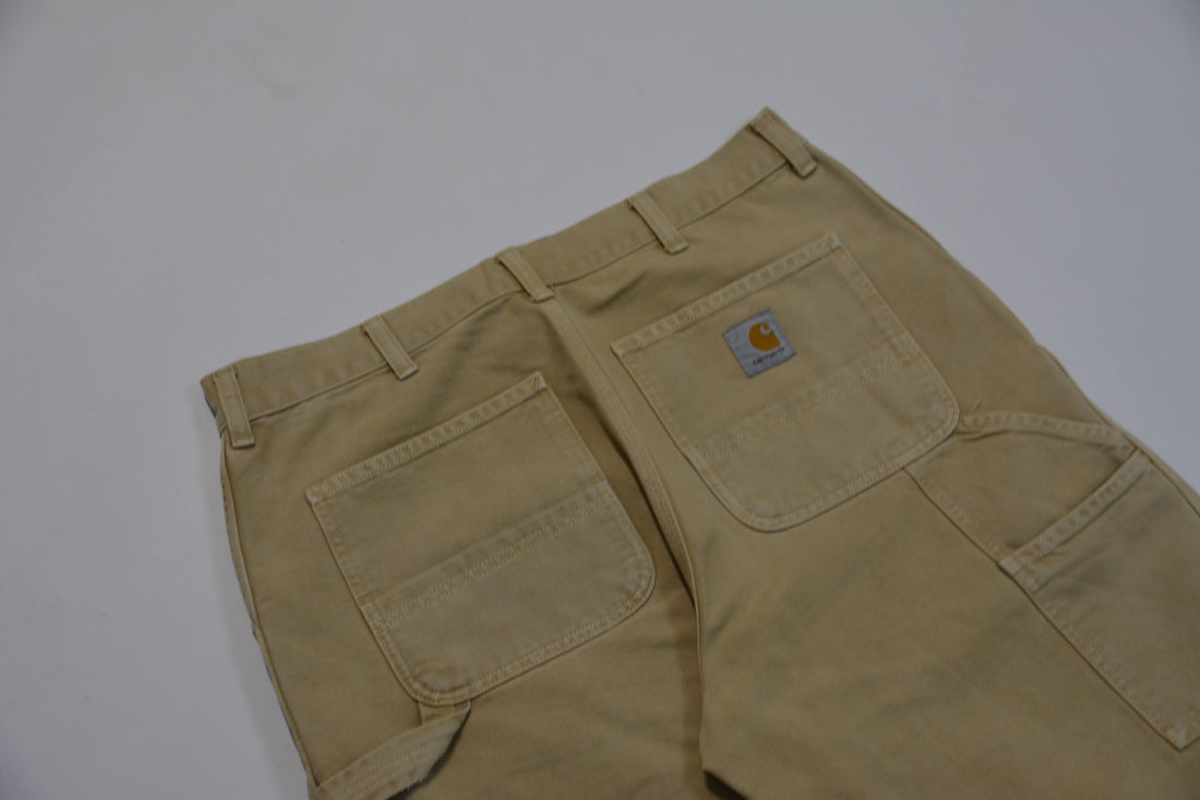 Cream Carhatt Double Knee