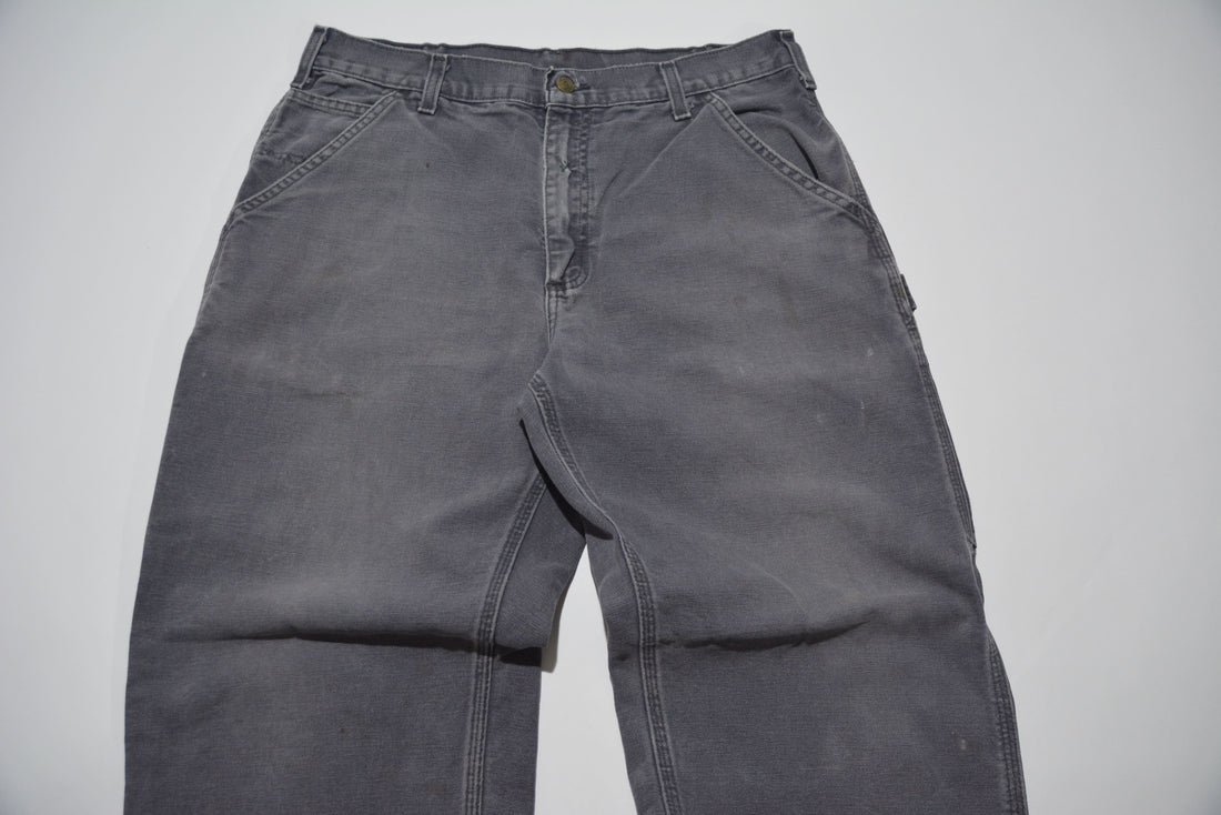 Washed Grey-Blue Vintage Carhartt Workpants