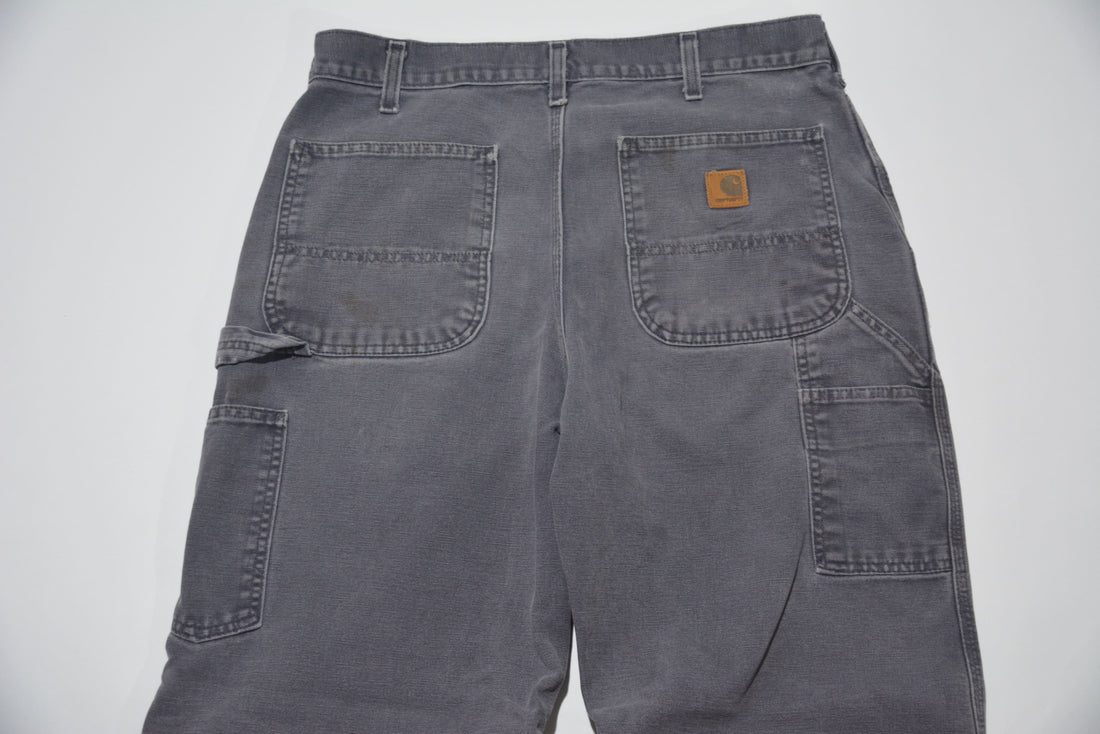 Washed Grey-Blue Vintage Carhartt Workpants