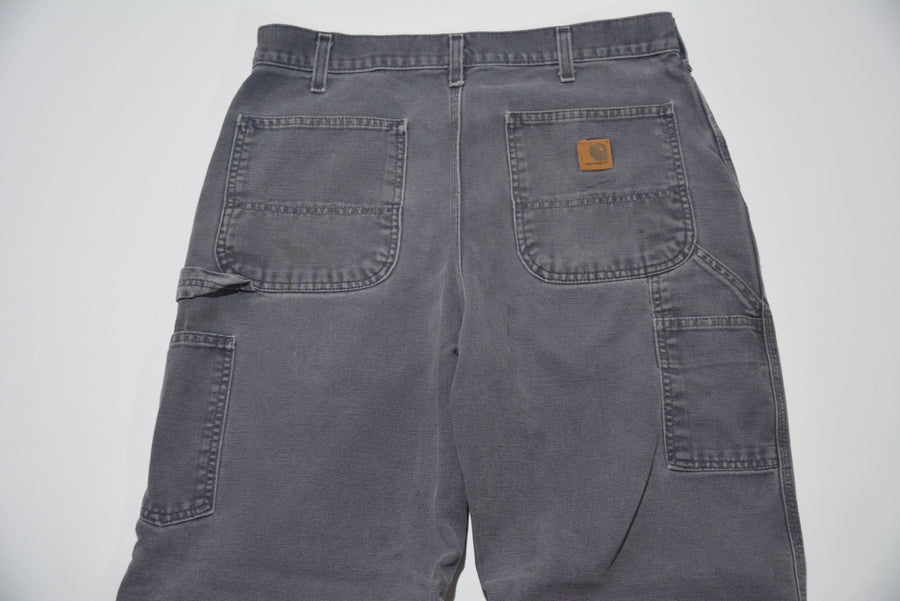 Washed Grey-Blue Vintage Carhartt Workpants