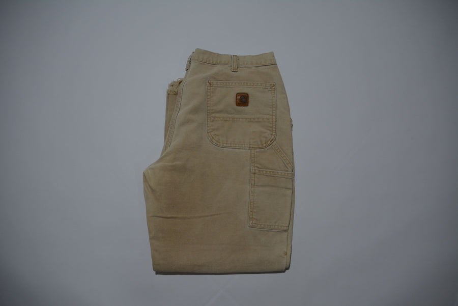 Cream Vintage Carhartt Workpants