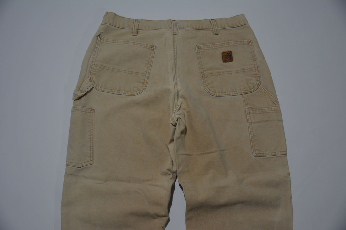 Cream Vintage Carhartt Workpants