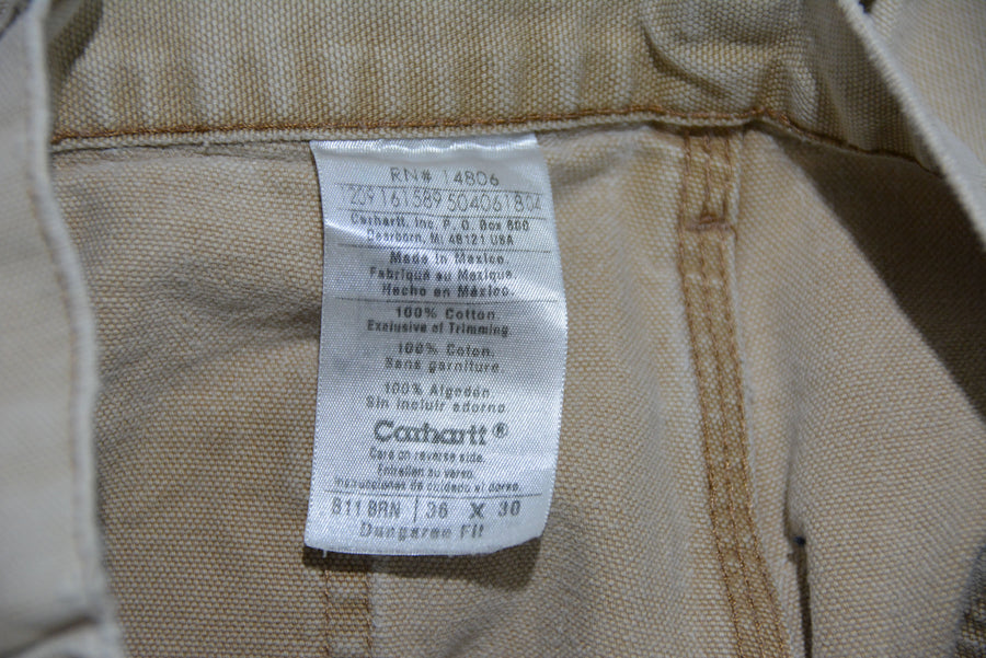 Cream Vintage Carhartt Workpants